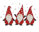 Christmas Gnome 10 - Designs Pack : Embroidery Design - FineryEmbroidery